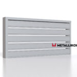 Планкен для забора 120 mm RAL 7004 – покрытие порошковое, толщина 0,45 мм в Ейске | фото 4