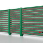 Планкен для забора Printec под дерево 120 mm RAL 6002 – покрытие матовое, толщина 0,45 мм в Ейске | фото 5